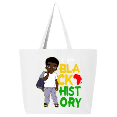 I Am Black History Great Gift I Am African American Gift 25L Jumbo Tote