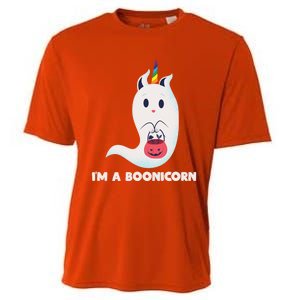 Im A Boonicorn Halloween Boo Unicorn Ghost Costume Gift Cooling Performance Crew T-Shirt