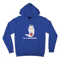 Im A Boonicorn Halloween Boo Unicorn Ghost Costume Gift Hoodie