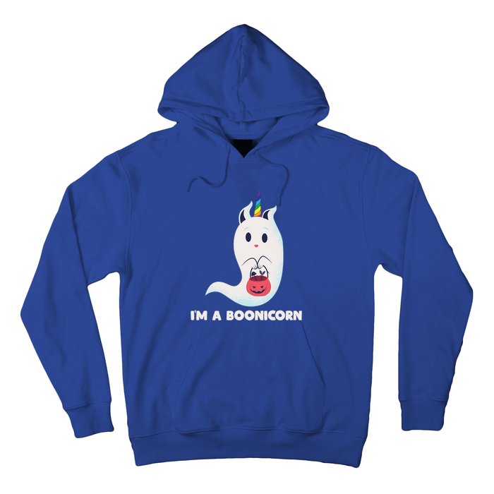 Im A Boonicorn Halloween Boo Unicorn Ghost Costume Gift Hoodie