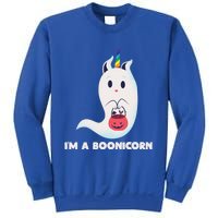 Im A Boonicorn Halloween Boo Unicorn Ghost Costume Gift Sweatshirt