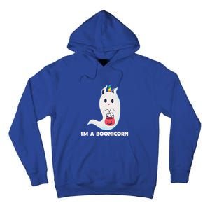 Im A Boonicorn Halloween Boo Unicorn Ghost Costume Gift Tall Hoodie