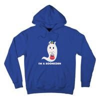 Im A Boonicorn Halloween Boo Unicorn Ghost Costume Gift Tall Hoodie