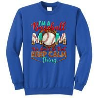 I'm A Baseball Mom We Don't Do That Keep Calm Thing Sweatshirt