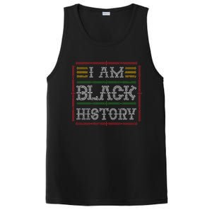 I Am Black History Month February Choclit Melanin Cool Gift PosiCharge Competitor Tank