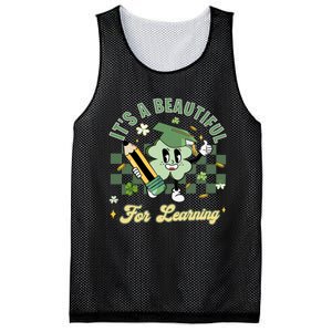 It's A Beautiful Day For Learning Mesh Reversible Basketball Jersey Tank