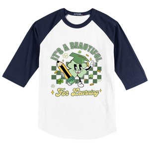 It's A Beautiful Day For Learning Baseball Sleeve Shirt