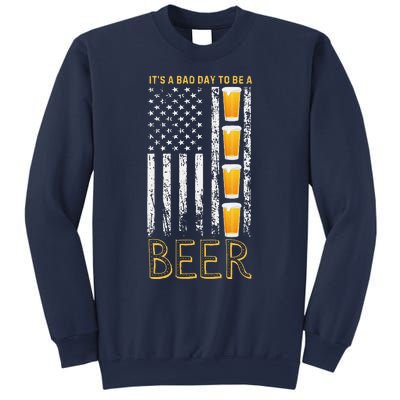 Its A Bad Day To Be A Bee.R Vintage Retro American Flag Sweatshirt