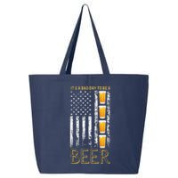 Its A Bad Day To Be A Bee.R Vintage Retro American Flag 25L Jumbo Tote