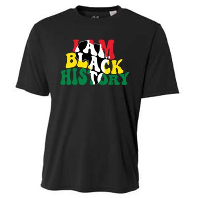 I Am Black History Month African American Cooling Performance Crew T-Shirt