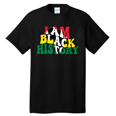 I Am Black History Month African American Tall T-Shirt