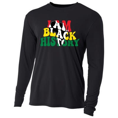 I Am Black History Month African American Cooling Performance Long Sleeve Crew