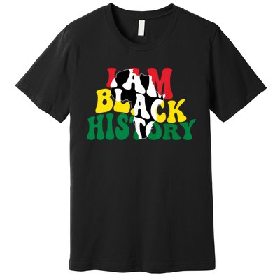 I Am Black History Month African American Premium T-Shirt