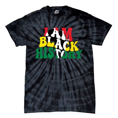 I Am Black History Month African American Tie-Dye T-Shirt