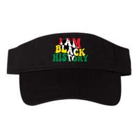 I Am Black History Month African American Valucap Bio-Washed Visor