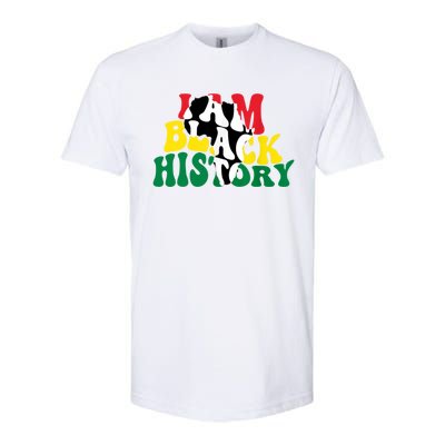 I Am Black History Month African American Softstyle® CVC T-Shirt