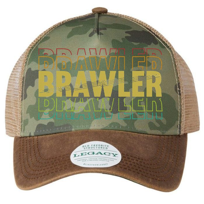 IM A Brawler Showdown Stars Legacy Tie Dye Trucker Hat