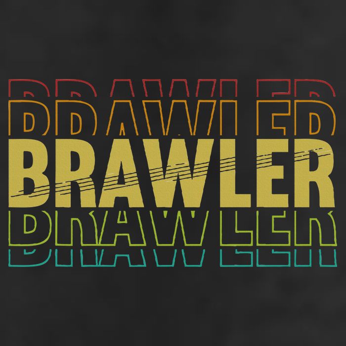IM A Brawler Showdown Stars Cool Comfort Performance Bucket Hat