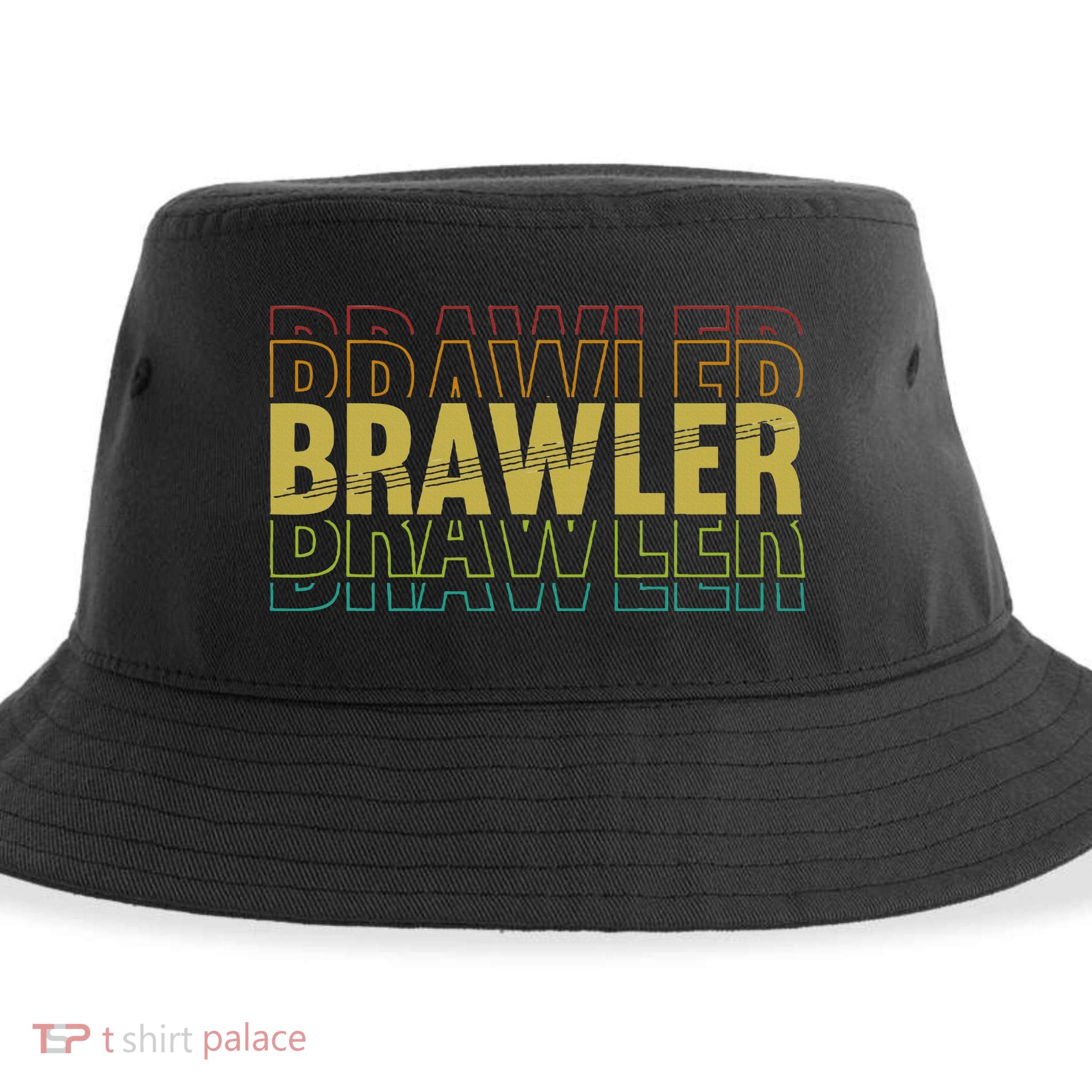IM A Brawler Showdown Stars Sustainable Bucket Hat