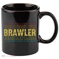 IM A Brawler Showdown Stars 11oz C Handle Ceramic Mug