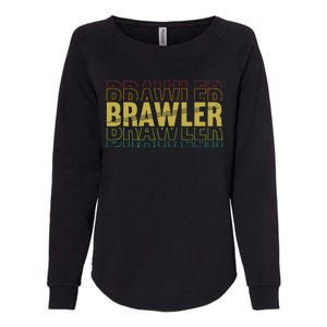 IM A Brawler Showdown Stars Womens California Wash Sweatshirt