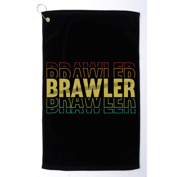IM A Brawler Showdown Stars Golf Towel