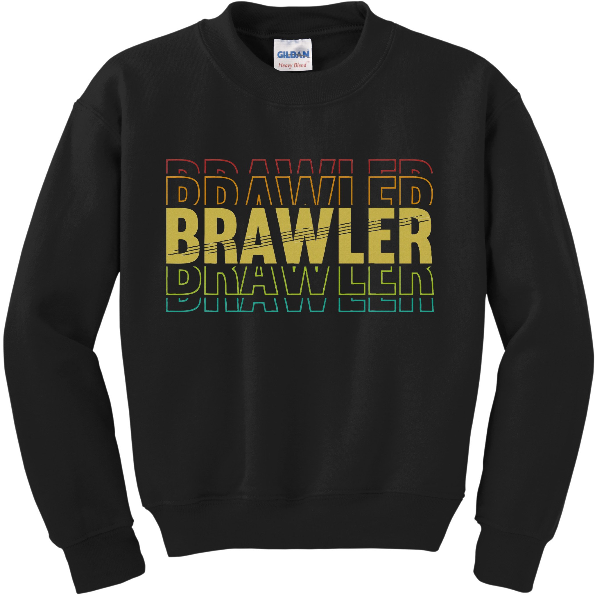 IM A Brawler Showdown Stars Kids Sweatshirt