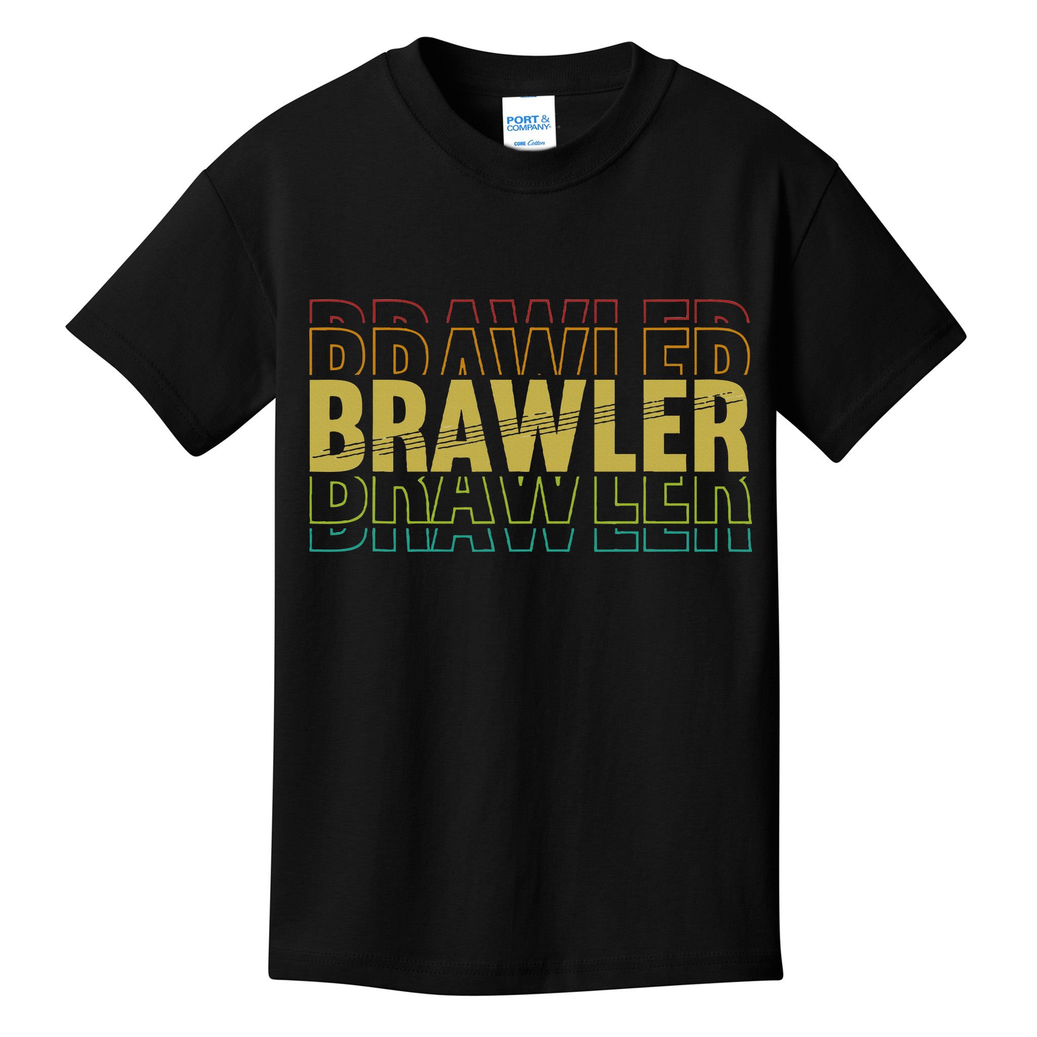 IM A Brawler Showdown Stars Kids T-Shirt