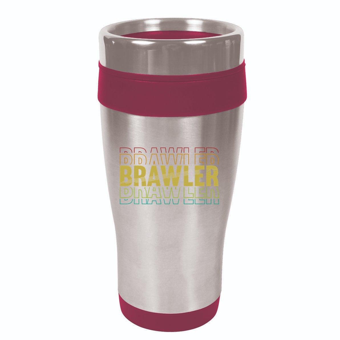 IM A Brawler Showdown Stars 16oz Travel Tumbler