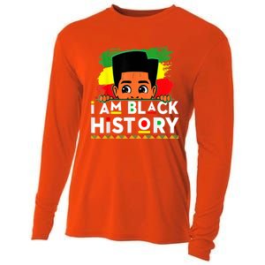 I Am Black History For Black History Month Cooling Performance Long Sleeve Crew