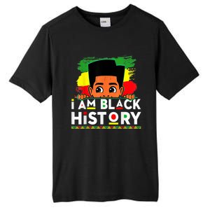 I Am Black History For Black History Month Tall Fusion ChromaSoft Performance T-Shirt