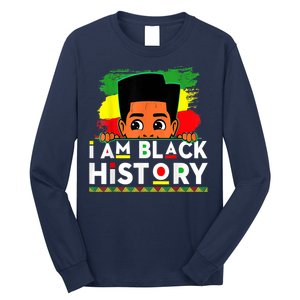 I Am Black History For Black History Month Long Sleeve Shirt