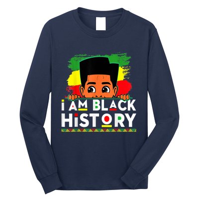 I Am Black History For Black History Month Long Sleeve Shirt