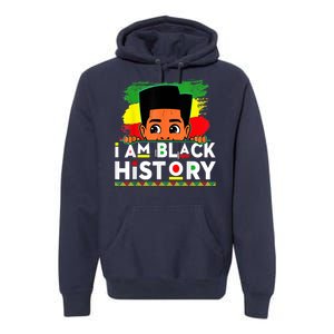 I Am Black History For Black History Month Premium Hoodie