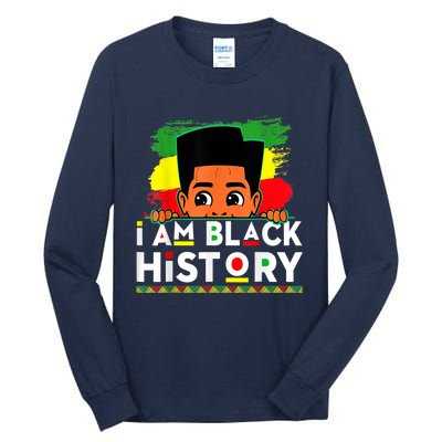 I Am Black History For Black History Month Tall Long Sleeve T-Shirt