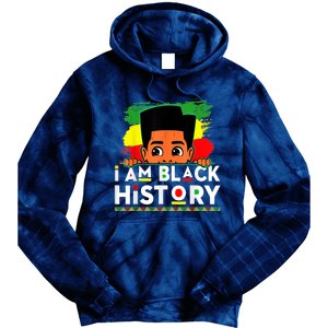 I Am Black History For Black History Month Tie Dye Hoodie