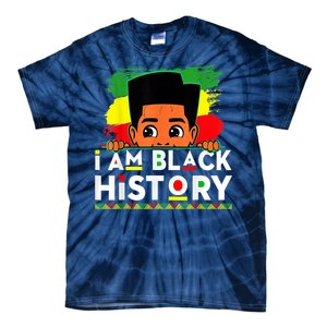 I Am Black History For Black History Month Tie-Dye T-Shirt