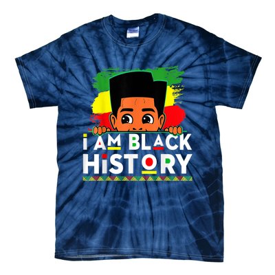 I Am Black History For Black History Month Tie-Dye T-Shirt