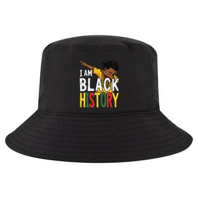 I Am Black History Black History Month Gift Cool Comfort Performance Bucket Hat