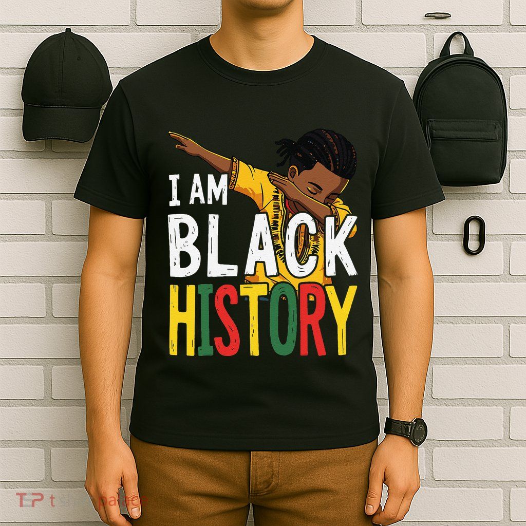 I Am Black History Black History Month Gift T-Shirt