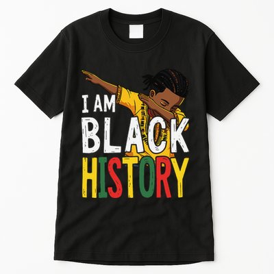 I Am Black History Black History Month Gift Tall T-Shirt