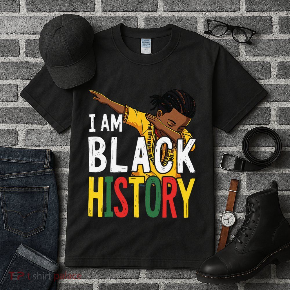 I Am Black History Black History Month Gift Tall T-Shirt