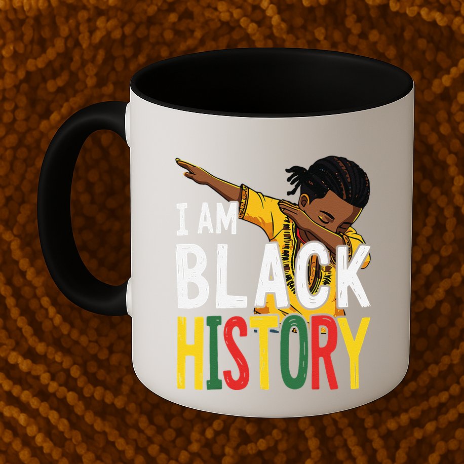 I Am Black History Black History Month Gift Mug