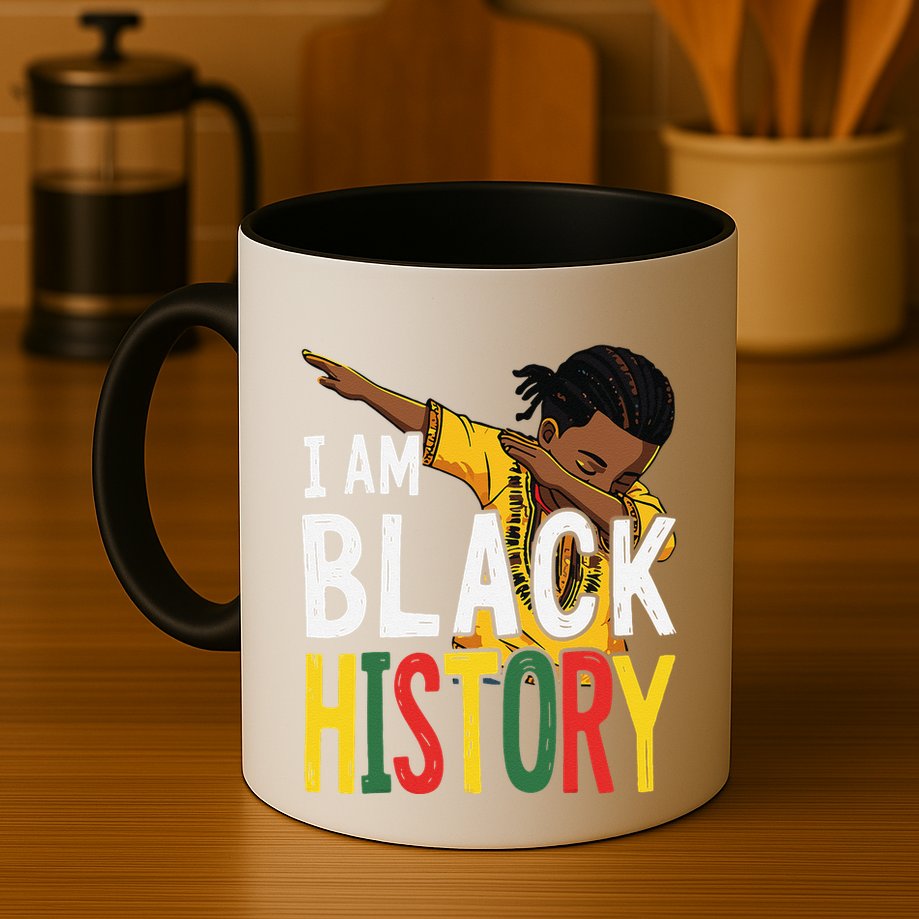 I Am Black History Black History Month Gift Mug