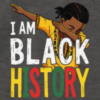 I Am Black History Black History Month Gift Vector Backpack