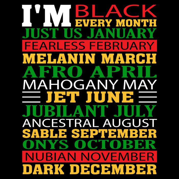 I Am Black Every Month Shirt Black History Month Impact Tech Backpack