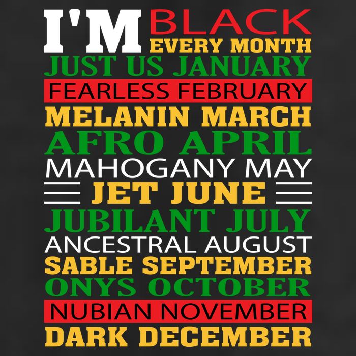I Am Black Every Month Shirt Black History Month 11oz C Handle Ceramic Mug