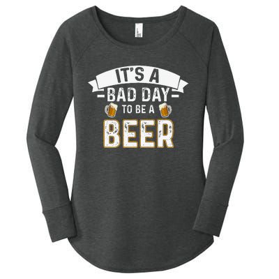 Its A B.A.D Day To Be A Beer Lovers Women's Perfect Tri Tunic Long Sleeve Shirt