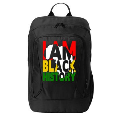 I Am Black History Month African American Pride Celebration Gift City Backpack