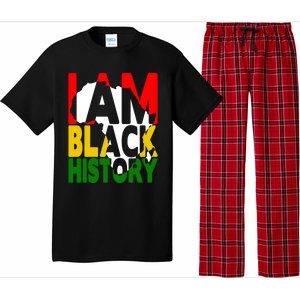 I Am Black History Month African American Pride Celebration Gift Pajama Set